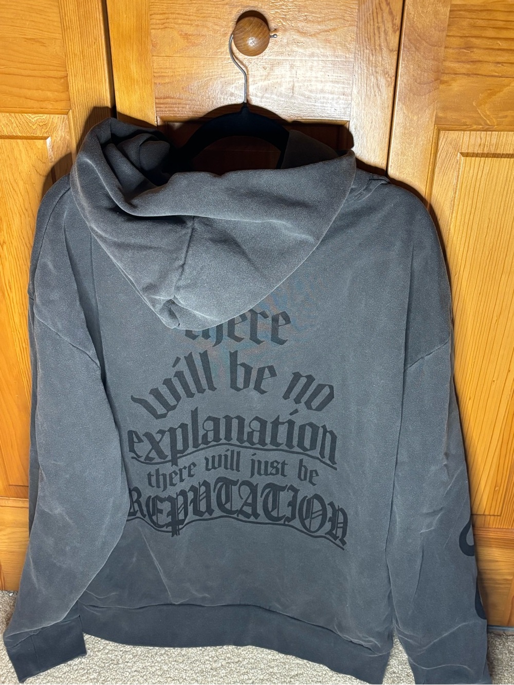 Taylor Swift Black Reputation Hoodie - Picture 2 of 3